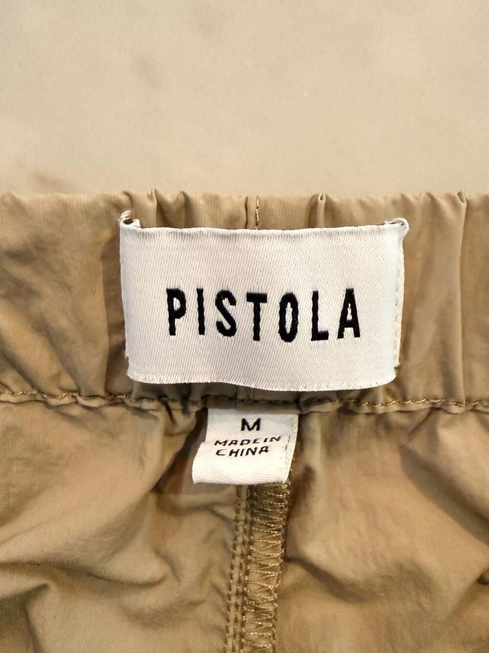 Pistola Women's Hazel Nylon Cargo Parachute Pants Size M 0659 - Picture 3 of 8